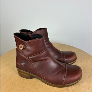 Keen Mora Button Leather Ankle Boot Women's 10 Platform Comfort Gorpcore Winter